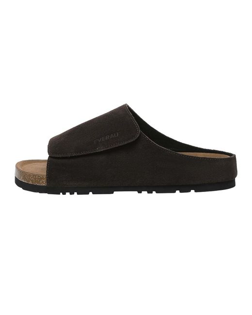 EVER AU Black Australia Jacky Leather Sandals
