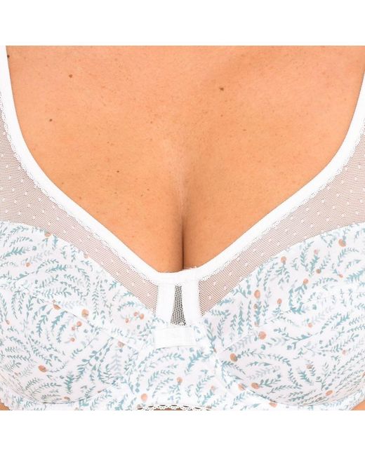 Dim White Generous Organic 00Asf Underwire Bra