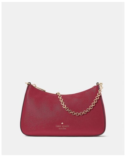 Kate Spade Margot Textured Patent Leather Convertible Crossbody