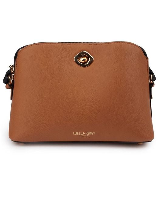 LUELLA GREY LONDON Brown Julianna Handtasche