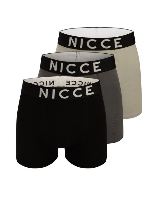 Nicce London Black Vidaxl 3 Pk Bo for men