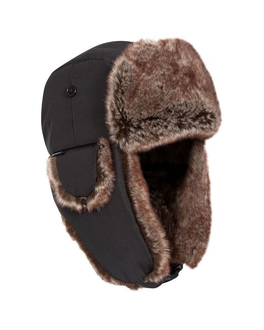 Trespass Brown Adult Dapper Bomber Hat