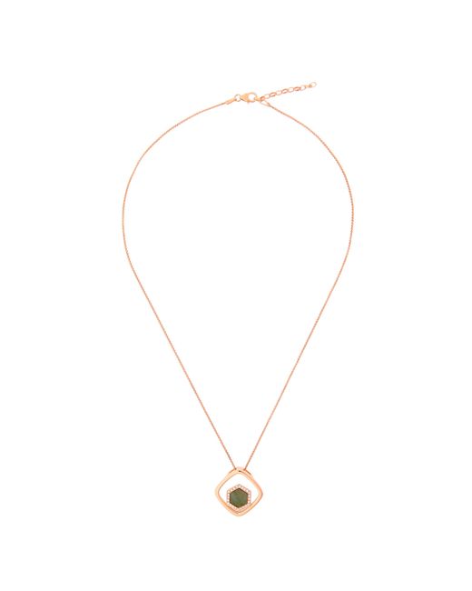 Orphelia Metallic 'Elzia' 925 Sterling Chain With Pendant