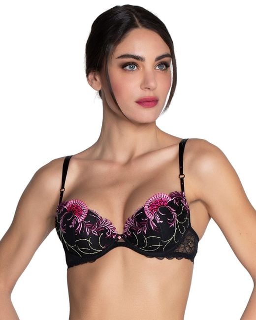 Lise Charmel Black Ach8586 Floraison Passion Contour Bra