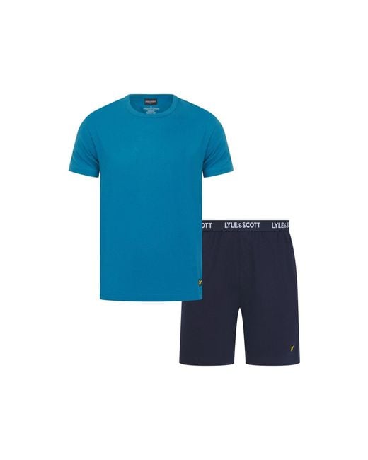 Lyle & Scott Blue And Charlie for men