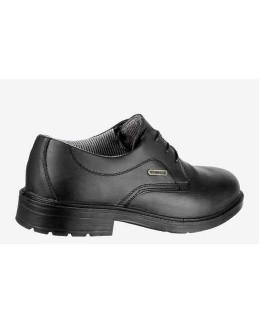 Amblers Safety Black Gibson Shoe Waterproof for men