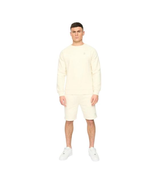 Crosshatch Natural Cresswill Sweatshirt (Neutral) for men