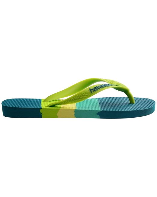 Havaianas Blue Hav. Brasil Tech 43 44 Flip Flops for men