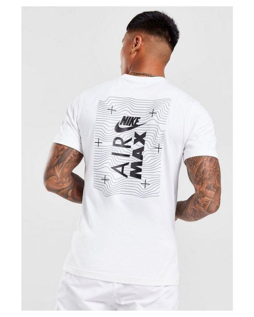 Nike White Sportswear Air Max T-Shirt for men