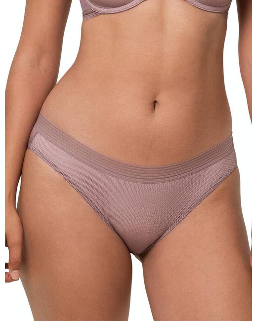 Triumph Purple 10189946 Infinite Sensation Tai Briefs