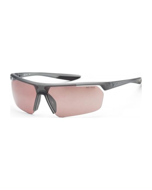 Nike Pink Gale Force 71Mm Matte Dark Sunglasses Cw4669-021-71 for men