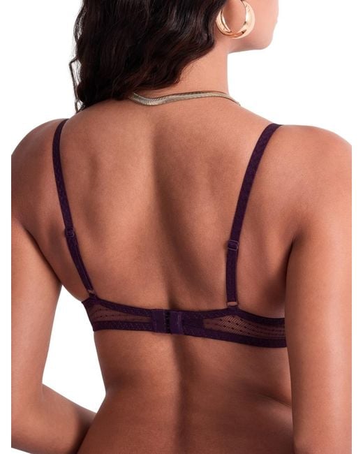 Aubade Purple Mystery Of Love Moulded Push-Up Bra
