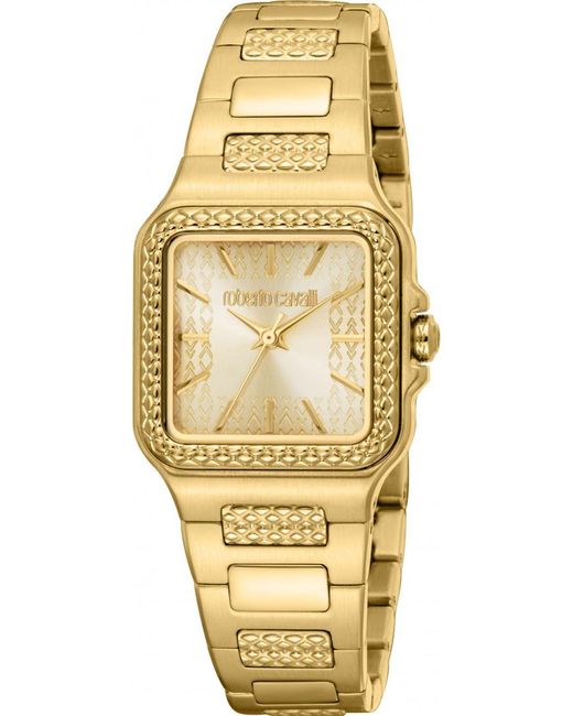 Roberto Cavalli Metallic Rc5L170M0035 Ladies Crest Watch
