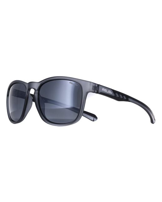 Replay Blue Round Matte Transparent And Mirror Polarized Pulse