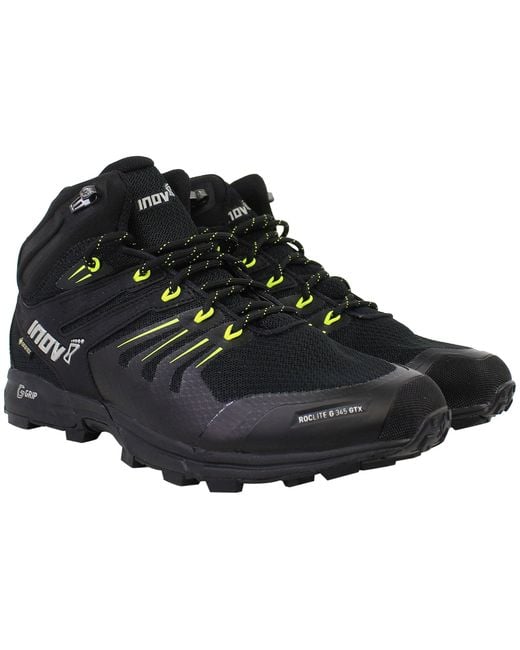 Inov-8 Black Roclite G 345 Gtx V2 Hiking Boots for men