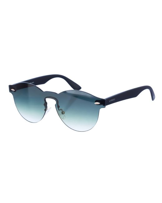 Kypers Blue Lua Oval-Shaped Nylon Sunglasses