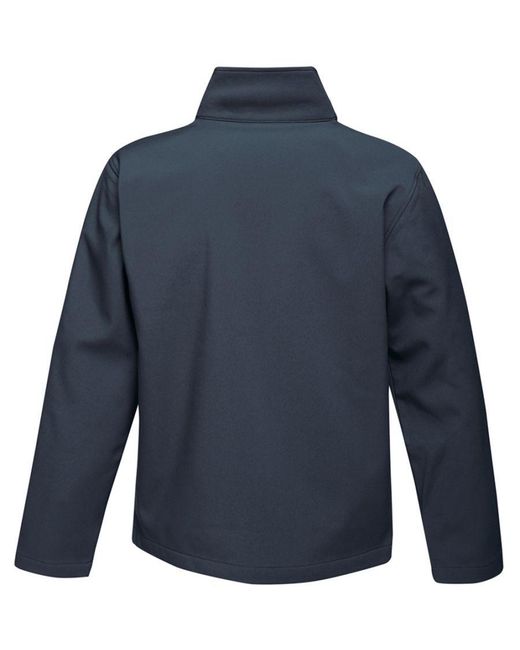 Regatta Blue Standout Ablaze Printable Soft Shell Jacket /French) Softshell for men
