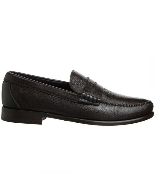 Hackett Black Ciervo Brown Shoes for men