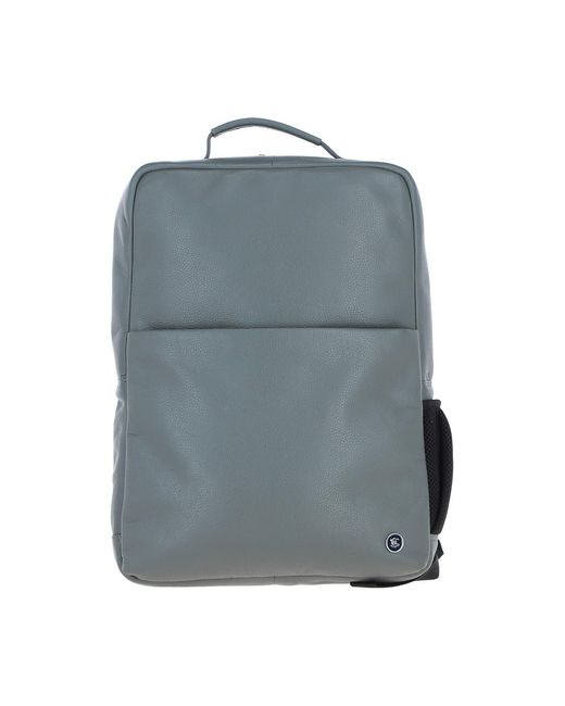 Brampton London Blue 'Explorer' Real Leather Backpack for men