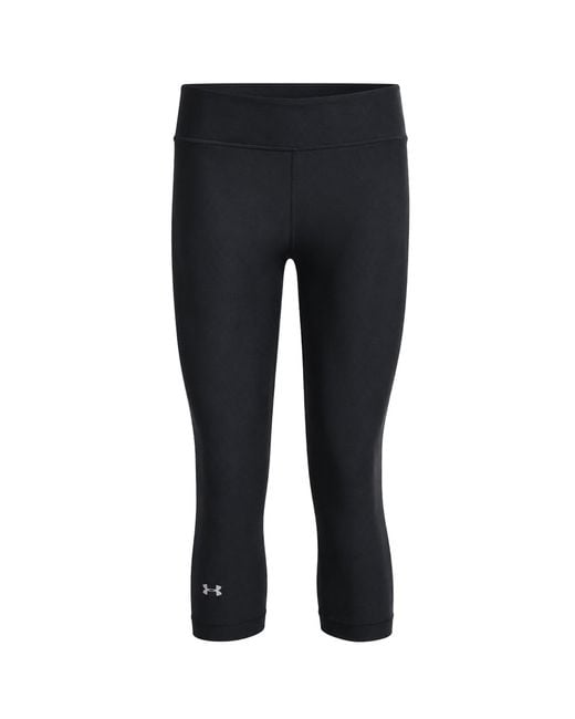 Under Armour Black Heatgear Capri Leggings