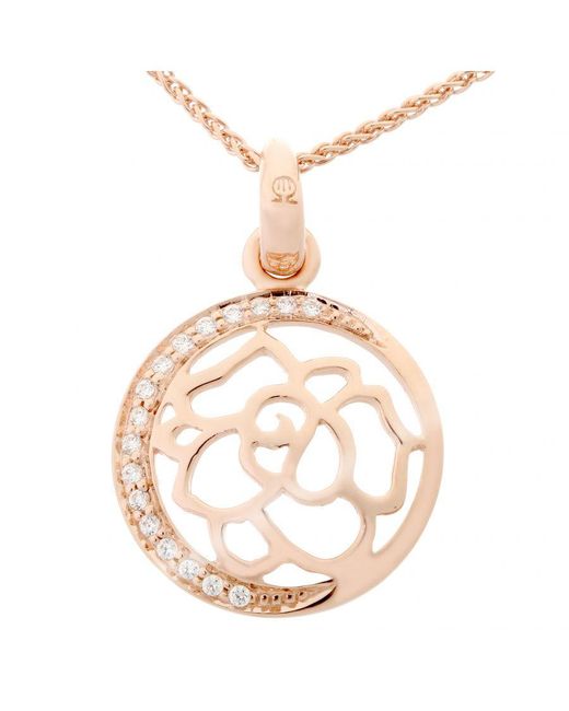 Orphelia Metallic 'Blair' 925 Sterling Set: Chain-Pendant + Earrings