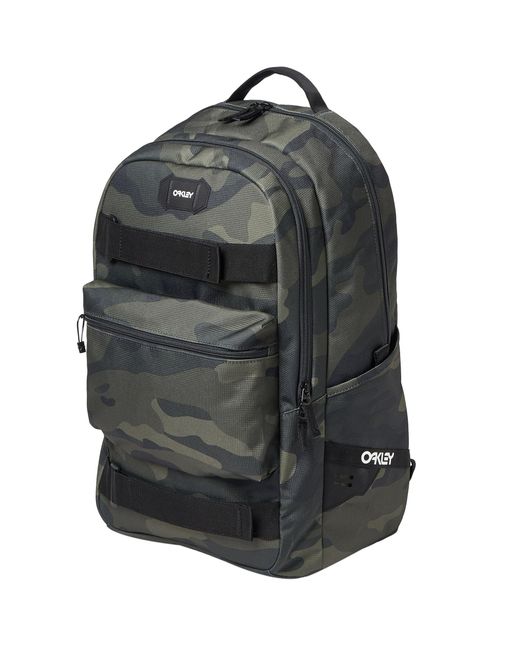 Oakley Gray 17.5L Street Skate Camo Backpack for men