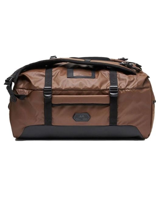 Oakley Brown 70L Road Trip Rc Duffle Bag for men