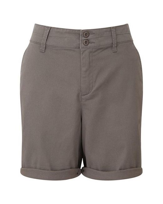 Asquith & Fox Gray Ladies Chino Lightweight Shorts (Slate)
