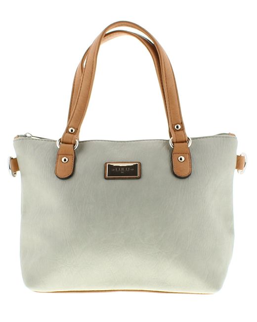 Wynsors Green Small Tote Bag Dual Handles Lavish Zip Fastening Sage