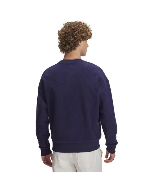 Under Armour Blue Icon Rev Terry Cr for men