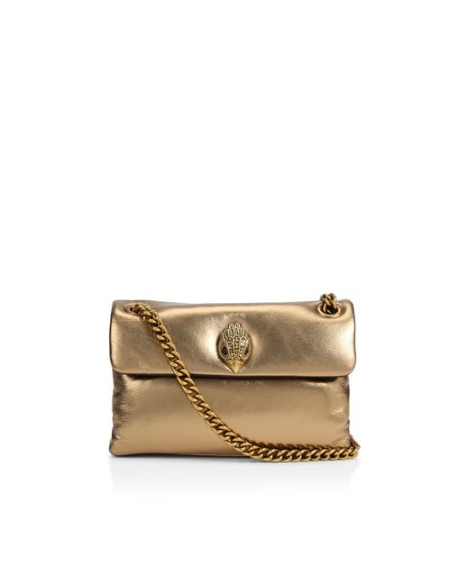 Kurt Geiger Natural Leather Mini Kew Bag