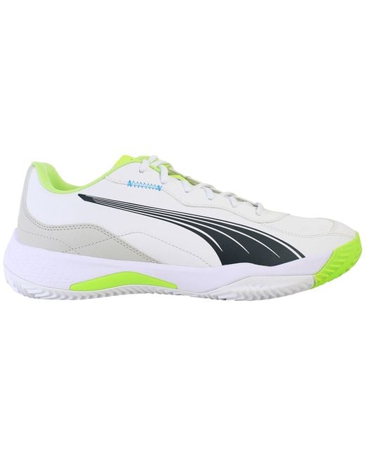 PUMA Green Nova Smash Padel Shoes for men