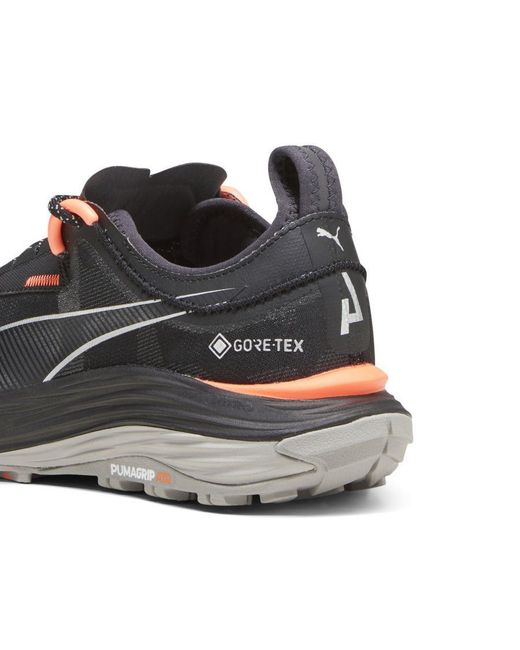 PUMA Black Voyage Nitro 3 Gore-Tex Trail Running Shoes