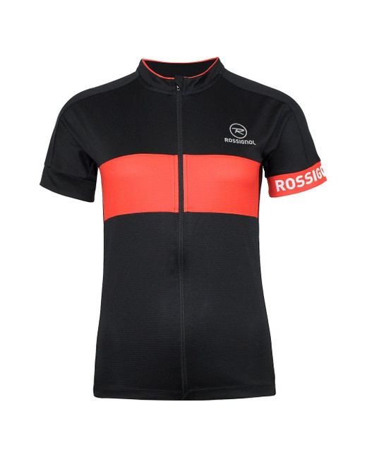 Rossignol Black Jersey Cycling Top for men