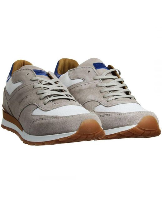 Hackett Gray Cosworth Trainers for men