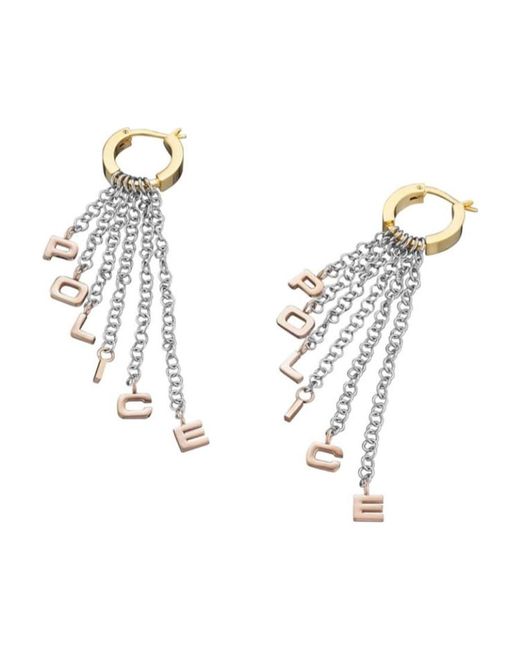 Police White Pj25596Essgrg.01 Ladies Earrings