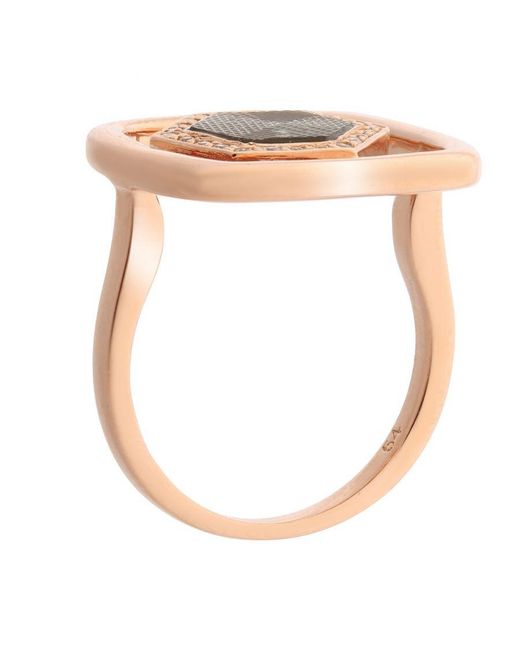 Orphelia Metallic 925 Sterling Ring
