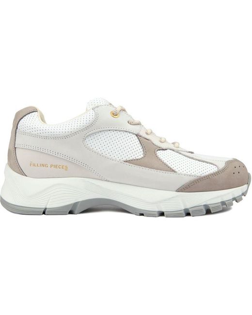 Filling Pieces White Oryon Trainers for men