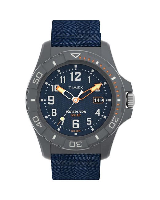 Timex Expedition North Freedive Ocean Blue Watch Tw2v40300 Fabric for men