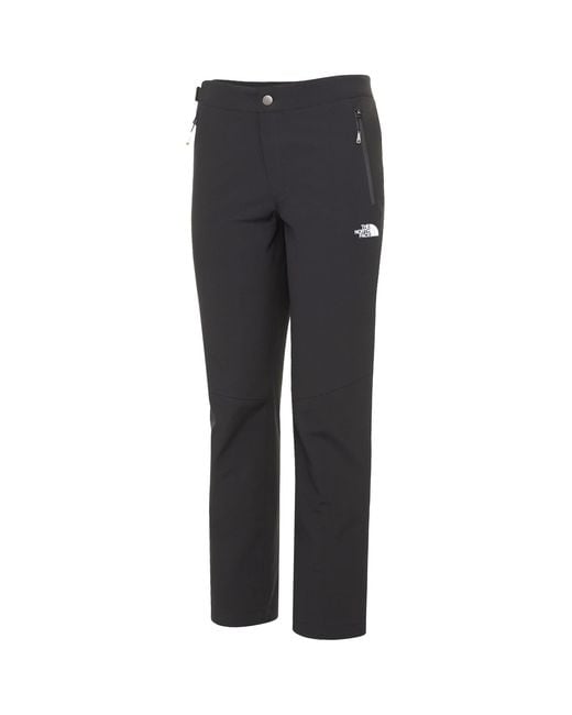 The North Face Black Side Slit Hardshell Pants Nylon