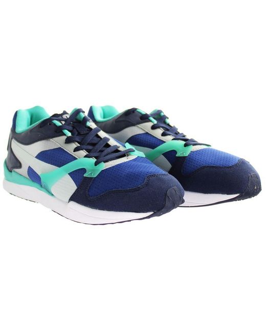 PUMA Future Xs-500 Swift Lace-up Blue Synthetic S Trainers 356924 06 for men