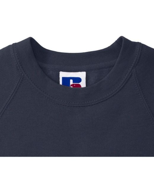 Russell Blue Classic Sweatshirt (French)