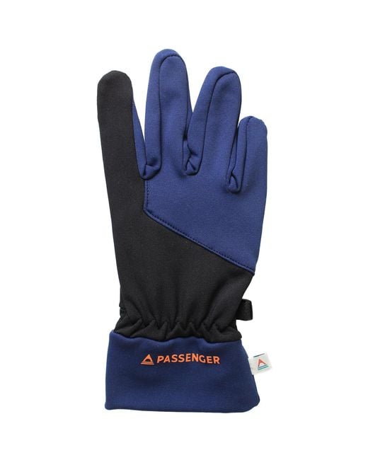 Passenger Blue 2.0 Recycled Touch Screen Gloves for men