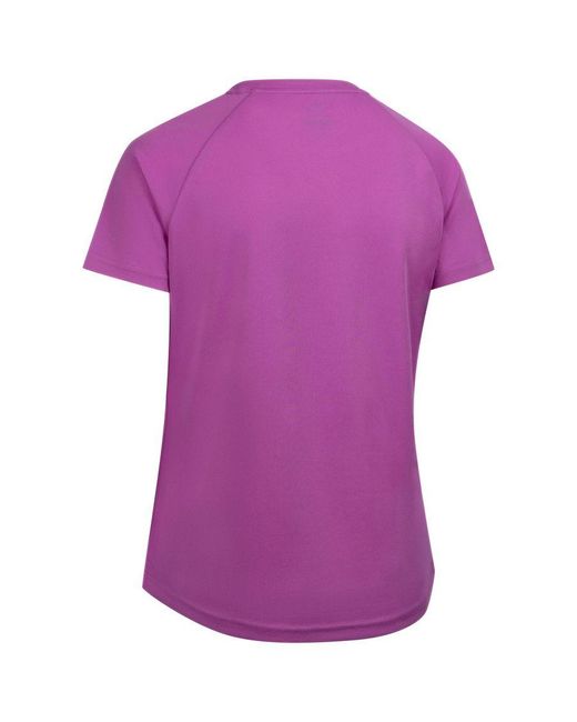 Trespass Purple Ladies Claudette Active Top (Deep)