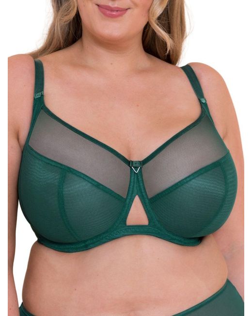 Curvy Kate Green Victory Balcony Bra