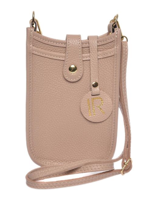 Isabella Rhea Natural Rindsledertasche