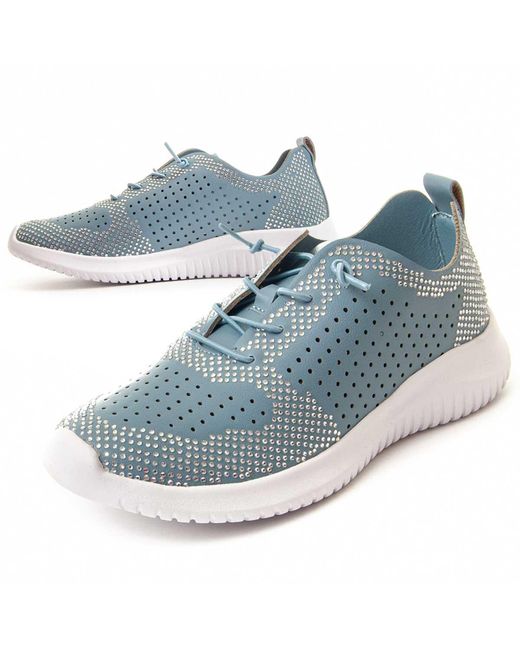 Montevita Blue Sneaker Drillsport