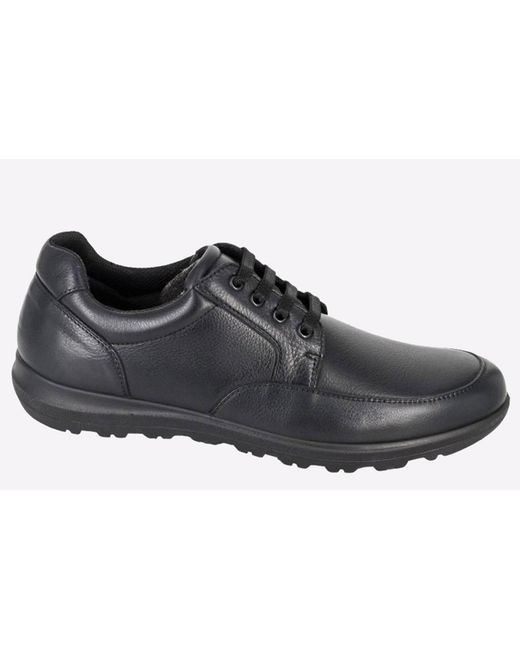 Imac Black Vinnie (Wide) Shoes for men