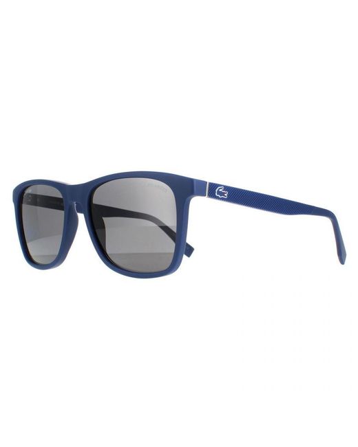 Lacoste Gray Rectangle Matte Polarised L860Sp for men