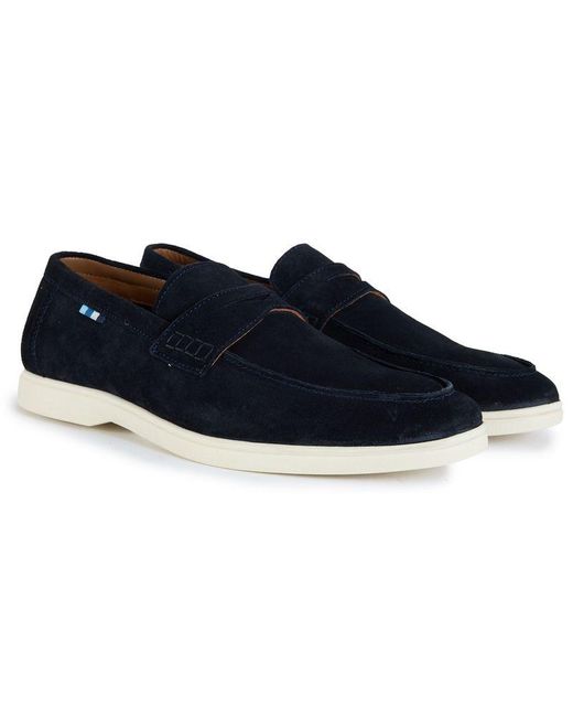 Soletrader Blue Willow Slip On Shoes for men